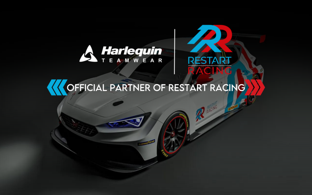 Restart Racing Partner with Harlequin Teamwear for the 2024 BTCC Season