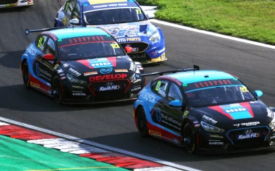 Smiley hits milestone as Restart Racing close out season at Brands Hatch